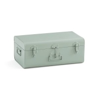 Сундук-чемодан Из металла Masa единый размер зеленый LA REDOUTE INTERIEURS  фото, kupilegko.ru